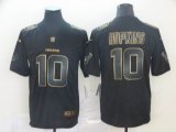 Houston Texans #10 DeAndre Hopkins black gold Color Rush Limited Jersey