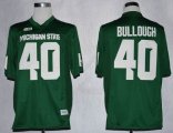 Michigan State Max Bullough #40 green College Football Jerseys