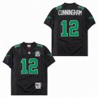 Philadelphia Eagles Randall Cunningham #12 black Throwback NFL jerseys-SG