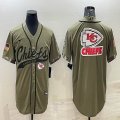 Nike Kansas City Chiefs blank Salute to Service Retired Limited Jersey Joint name-BD 01