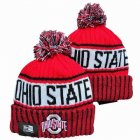 2024 Ohio State Buckeyes red black white NCAA Sport Cuffed Knit Hats