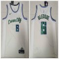 Nike Milwaukee Bucks #6 Eric Bledsoe beige nba Jerseys city version -XD