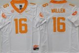 Nike Texas Longhorns #16 Wallen white College NCAA Jersey -PNS