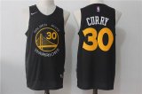 Nike Golden State Warriors #30 Stephen Curry black fishion nba jersey