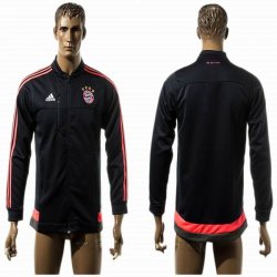 2015 FC Bayern Munchen black soccer jacket