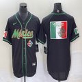 2023 World Cup Mexico blank black new majestic MLB baseball Jerseys-BD 60