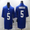 New York Giants #5 Kayvon Thibodeaux Blue nike Color Rush Limited Jersey-BD