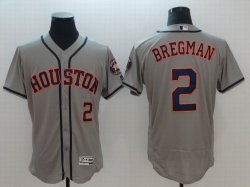 Houston Astros #2 Bregman gray Flexbase Authentic Collection Jersey