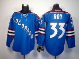 Colorado Avalanche ROY 33 Red blue nhl jerseys