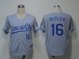 MLB Jerseys Kansas City Royals 16 Butler Grey jersey