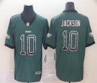 Philadelphia Eagles #10 DeSean Jackson Green drift Nike Color Rush Limited Jersey