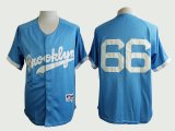 Los Angeles Dodgers #66 skyblue mlb jerseys