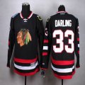 Scott Darling jersey #33 Black Chicago Blackhawks Jerseys