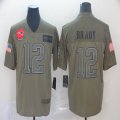 New England Patriots #12 Tom Brady Nike Camo 2019 Salute to Service Limited Jersey