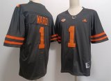 Miami Hurricanes #1 Cam Ward black college football jerseys