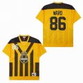 Pittsburgh Steelers #86 Hines Ward yellow Throwback NFL Jerseys-SG