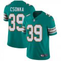 Miami Dolphins #39 Larry Csonka Nike green Color Rush Limited Jersey