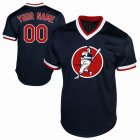 Custom Boston Red Sox blue baseball jerseys