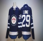 Adidas Winnipeg Jets Jersey #29 Patrik Laine blue hockey jersey