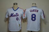 MLB Jerseys New York Mets 8 CARTER throwback white jersey