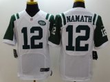 Nike New York Jets #12 Joe Namath elite NFL white nfl Jerseys