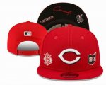 2023 Cincinnati Reds red MLB Snapback Hats-YD