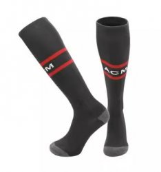 2023-2024 AC Milan Club black soccer socks home