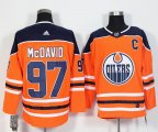 Adidas Connor Mcdavid #97 Edmonton Oilers orange Ice Hockey