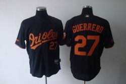 Baltimore Orioles 27 GUERRERO black Jersey