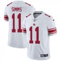 New York Giants #11 Phil Simms white Nike Color Rush Limited Jersey