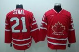 canada olympic team NHL jersey #21 STAAL nhl red jersey