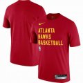 Atlanta Hawks red NBA T-Shirts