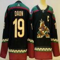 Adidas Phoenix Coyotes Shane Doan #19 black red hockey jerseys-PD