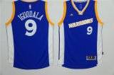 New Golden State Warriors Andre Iguodala 9# blue basketball jersey