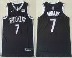 Nike Brooklyn Nets #7 Kevin Durant black NBA Basketball Jerseys-TY