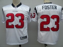 Arian Foster Houston Texans #23 White Jersey