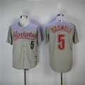 Houston Astros #5 Jeff Bagwell gray mlb baseball jerseys