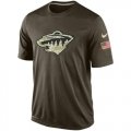 Men Minnesota Wild Salute To Service Nike Dri-FIT T-Shirt