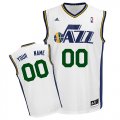 Utah Jazz Custom white adidas Home Jersey for sale