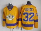 2015 reebok Los Angeles Kings #32 Jonathan Quick yellow Ice hockey Jerseys