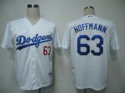 MLB Jerseys Los Angeles Dodgers 63 Hoffmann White