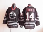 Edmonton Oilers 14# Eberle Black NHL Jerseys