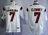 South Carolina Gamecocks Jadeveon Clowney #7 College Football white Jersey