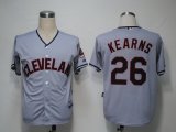 MLB Jerseys Cleveland Indians 26 Kearns Grey