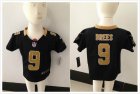 nike New Orleans Saints #9 Drew Brees black nfl children jerseys