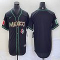 2023 World Cup Mexico blank black new majestic MLB baseball Jerseys-BD 40