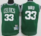 Youth Boston Celtics Larry Bird 33# green nba jerseys