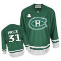 Carey Price Jersey 31 Green Montreal Canadiens Jerseys