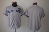 New York Yankee blank Grey Jerseys GMS patch