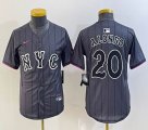 Youth Nike New York Mets #20 Pete Alonso gray majestic mlb jerseys majestic baseball jerseys